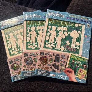 Warner Bros. Harry Potter Crystal Masterpiece Kit - Green and Gold